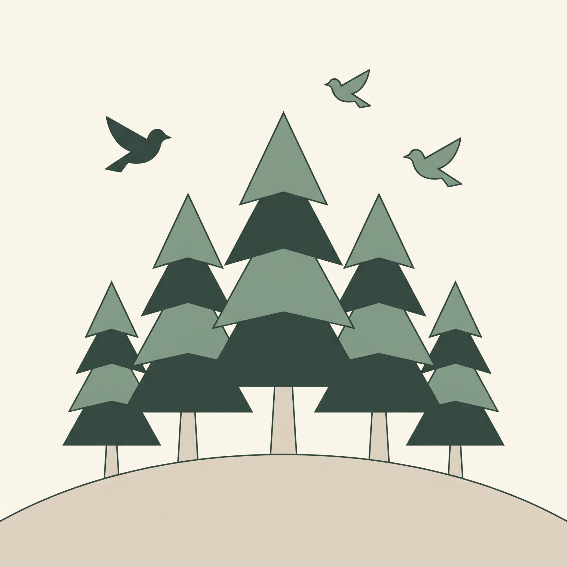Rừng thông - hình ảnh truyền cảm hứng cho tên gọi Pinus