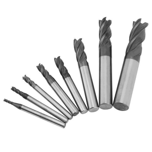 Carbide End Mill Set Steel Milling Cutter - brandrethroad.ok – industryparts.pk